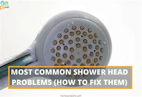 Fixing Common Showerhead Problems